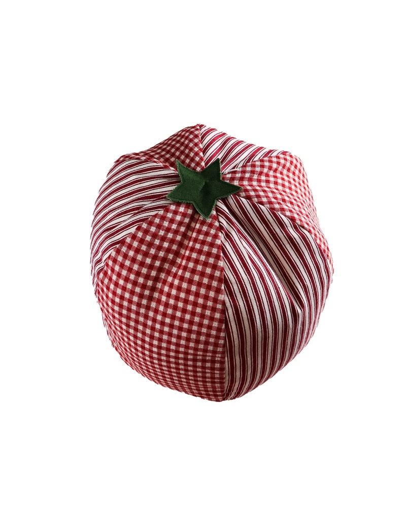 韓国限定 [LOFA SEOUL] パッチワーク トマト クッション