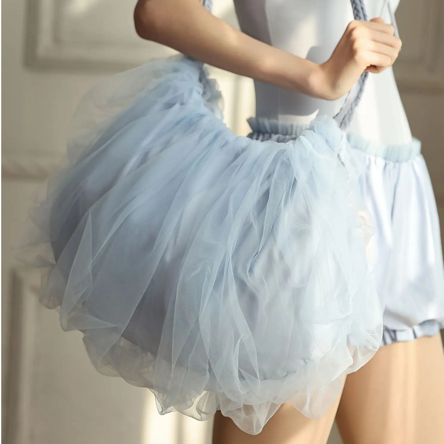 プリンセスバレエバッグ, シフォンバレエバッグ, ダンススポーツバッグ, ジムバッグ女性, ガールズバレエバッグ, ブルーダンスバッグ, ハンドバッグバレエ, トレーニングバッグ女性, ヨガマットバッ 5,407円