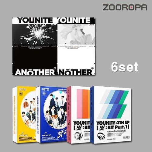 [6종세트] YOUNITE 유나이트 ANOTHER 빛 BIT