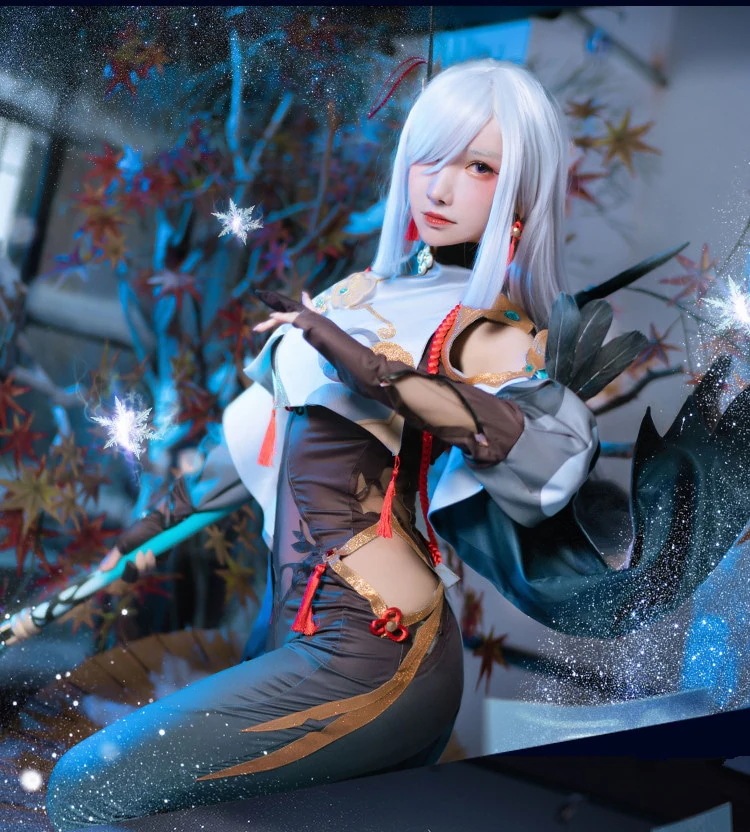 原神 げんしん Genshin 申鶴 コスプレ衣装 コスチューム期間限定30%