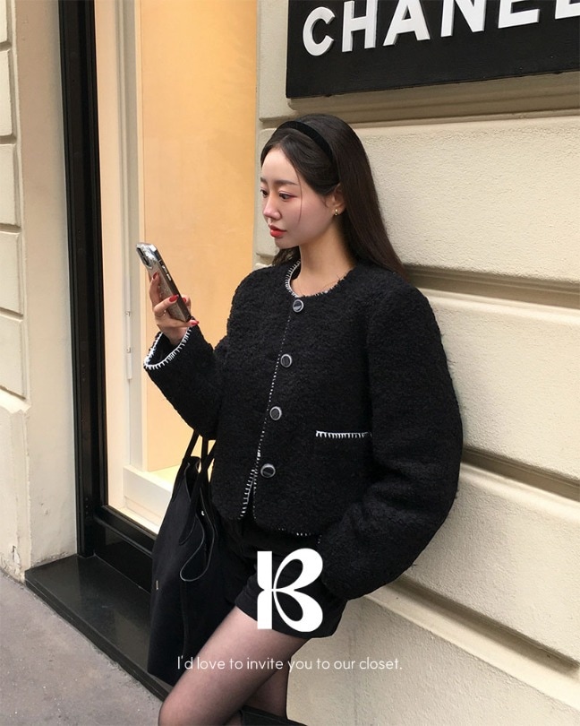 バードステッチツイードジャケット jk1174