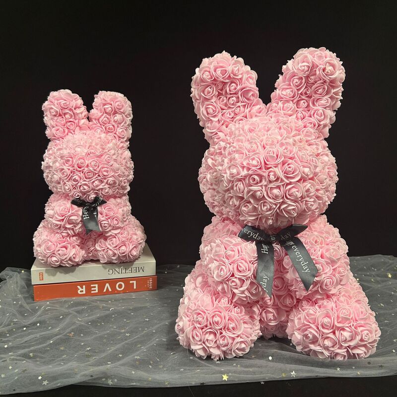 ウサギのフラワードール 45cm ビックサイズ