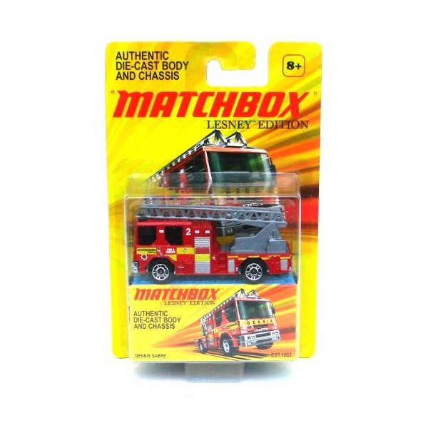 Matchbox Dennis Sabre Fire Engine Die-Cast Vehicle Lesney Edition 並行輸入品その他