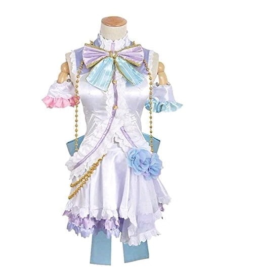 LONGSHUMU コスプレ 衣装 矢澤にこ ホワイトデー編覚醒後 アニメ イベント