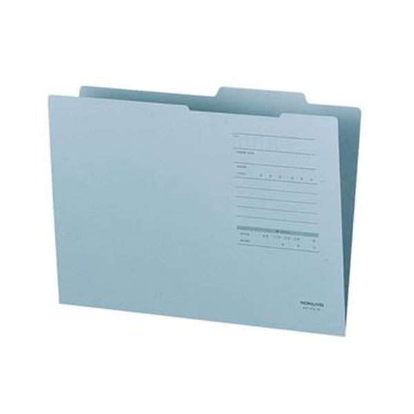 （まとめ）コクヨ A4ジャスフォルダー（Eタイプ）青 A4-IFE-B 1セット（10冊）(×20セット) 18,045円