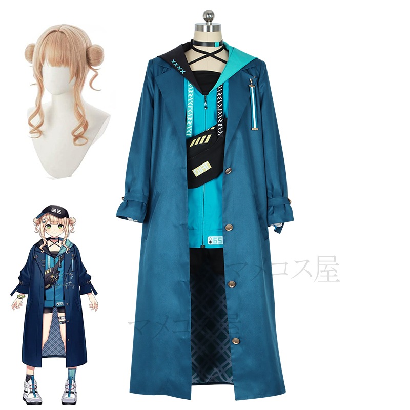 鏑木ろこ 　かぶらきろこ　コスプレ衣装　にじさんじ　新衣装　　バーチャル YouTuber vtuber　 ゲーム記念衣装 　仮装　変装　コスチューム　お祭りコスプレ・変装・仮装