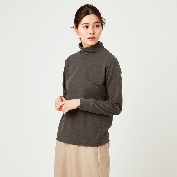 MIZUNO ミズノ 発熱素材 ブレスサーモライトインナーオフタートルシャツ レディース シャツ B2MA273380 4,955円