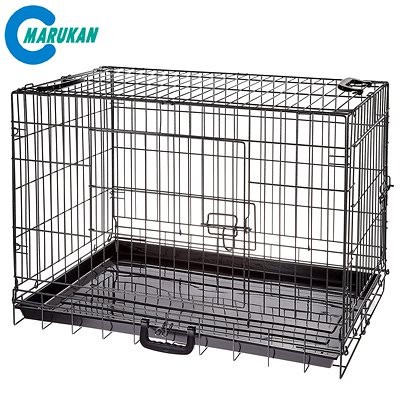 マルカン コンパクトケージ L 小型犬 中型犬 2ドアタイプ DP-442