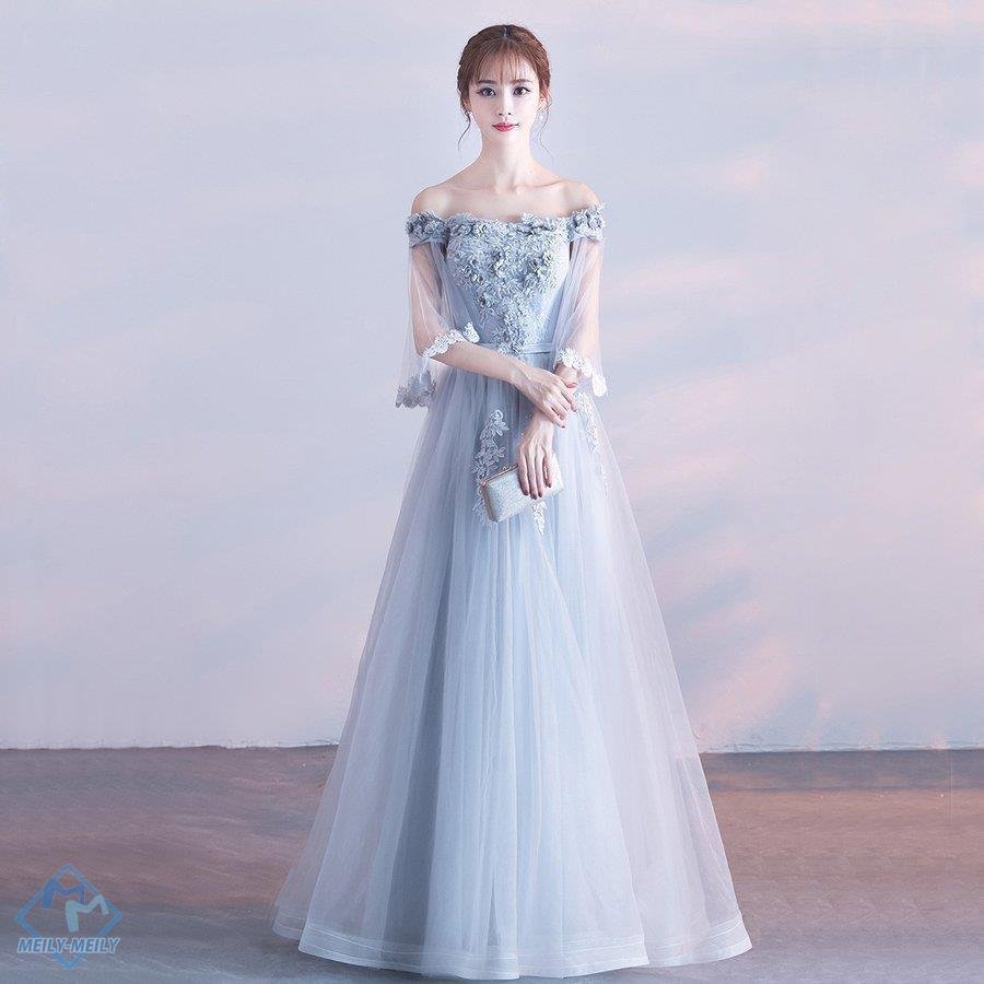 カラードレス ロング 安い パーティードレス 演奏会 イブニングドレス 二次会 結婚式 フォーマルド 8,802円