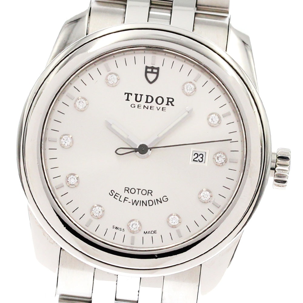 チュードル TUDOR 53000 グラマー 11Pダイヤ デイト 自動巻き ボーイズ _879214【中古】