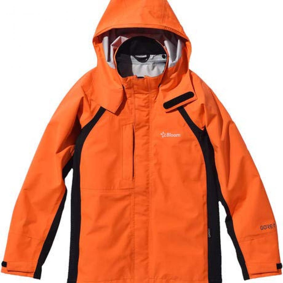 Bloom ブルーム ジャケット フラッシュオレンジ 3Lサイズ ゴアテックス 田中産業株式会社 67580 防水 防風 作業着 フィールドウェア アウトドアcm　裏貼