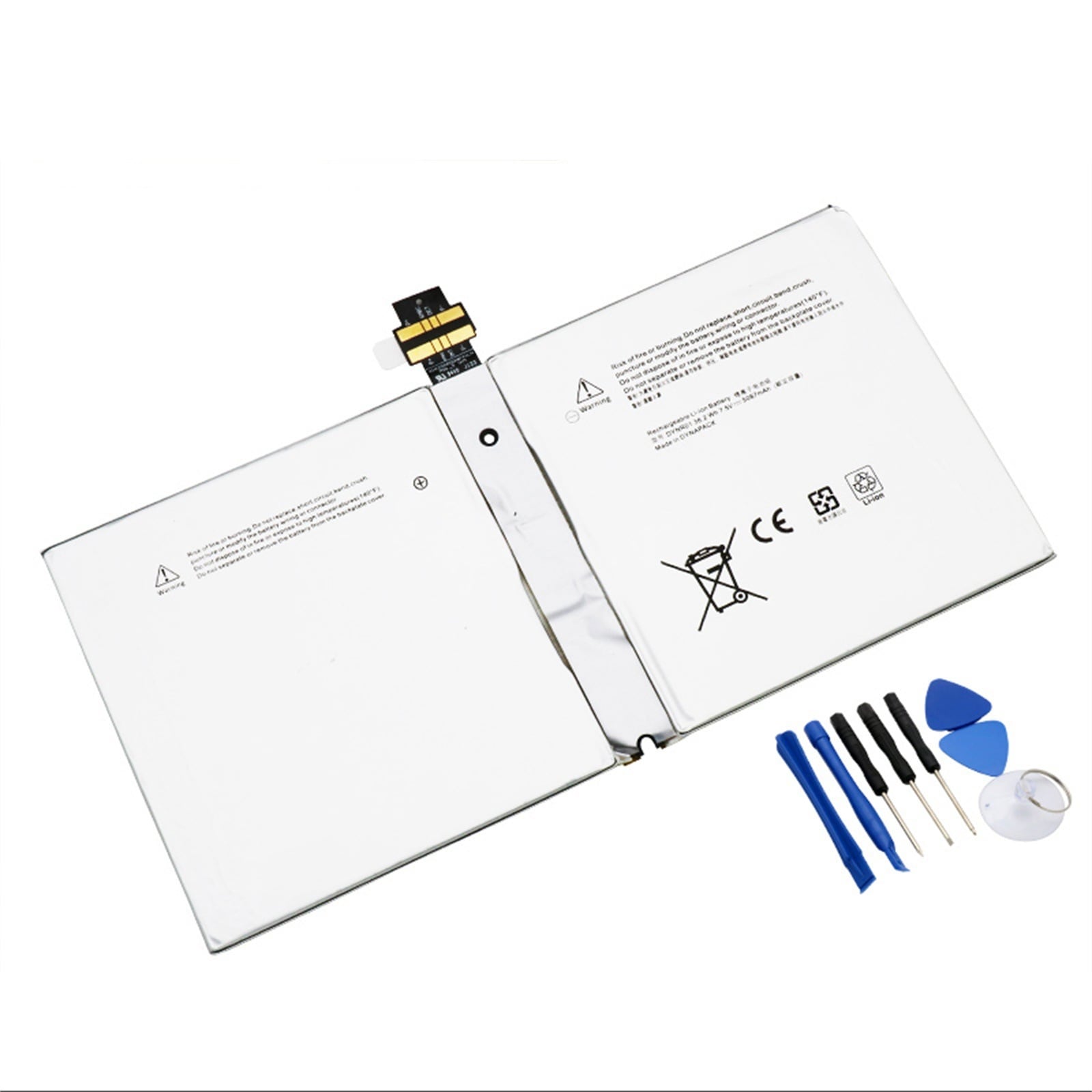 G3HTA027H 電池・Surfaceタブレット互換 38.2Wh/5087mAh Pro4 PRO 4 1724 G3HTA026H DYNR01タブレット入れ替え用電池 交換用のバッテリー dc