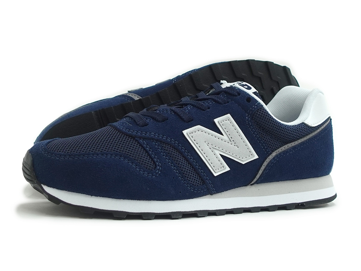 スニーカー 373 メンズ レディース ML373 KN2 ネイビー Dワイズ 紺 運動靴 シューズ 国内正規品