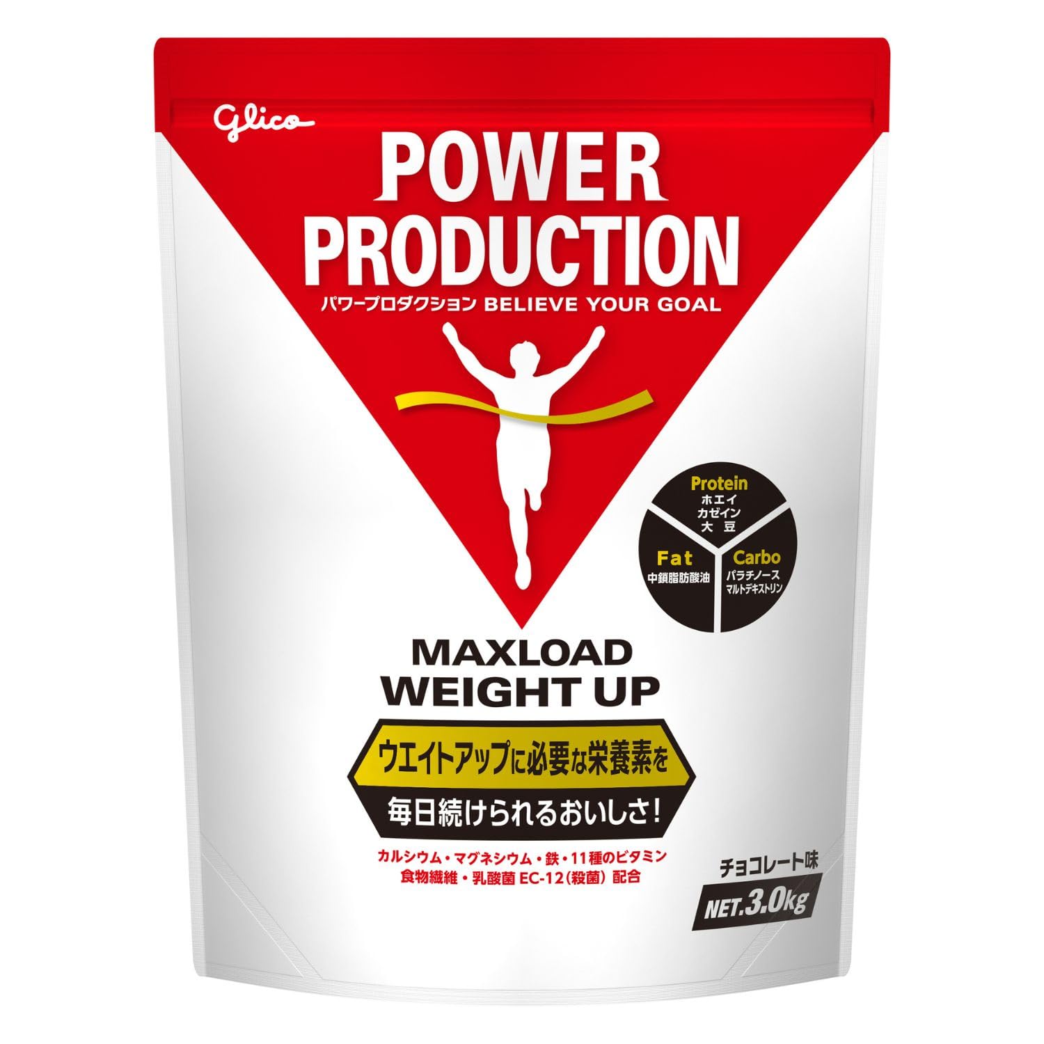 ＰＯＷＥＲ ＰＲＯＤＵＣＴＩＯＮパワープロダクション マックスロードウエイトアップ チョコレート味 3.0kg 増量時 食事代替