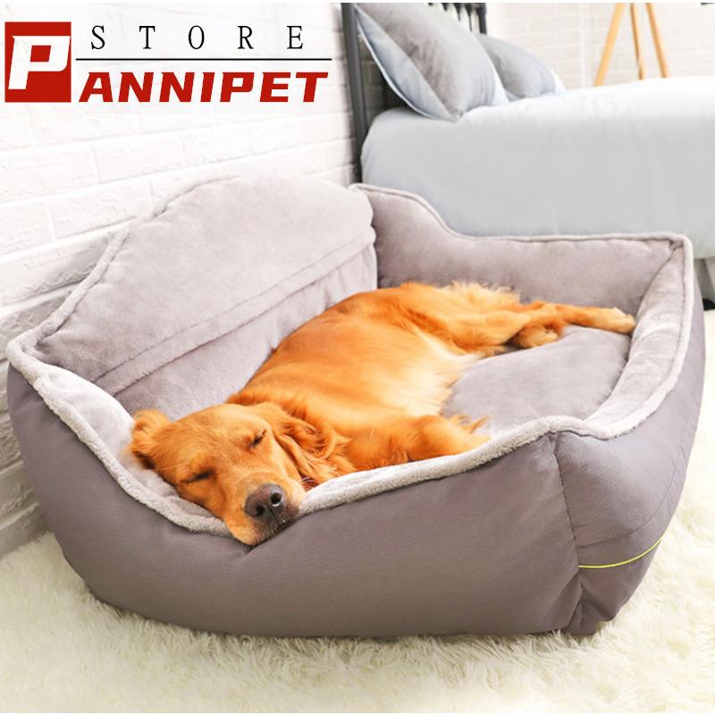 犬ベッド ペットベッド クッション ベッド 秋冬 犬猫兼用 シンプル ふわふわ 柔らかい ぐっすり眠れる