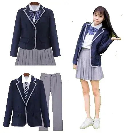短納期 セーラー服制服上下セットミニスカート上下セットお揃い衣装カップルコスチュームジャケッ