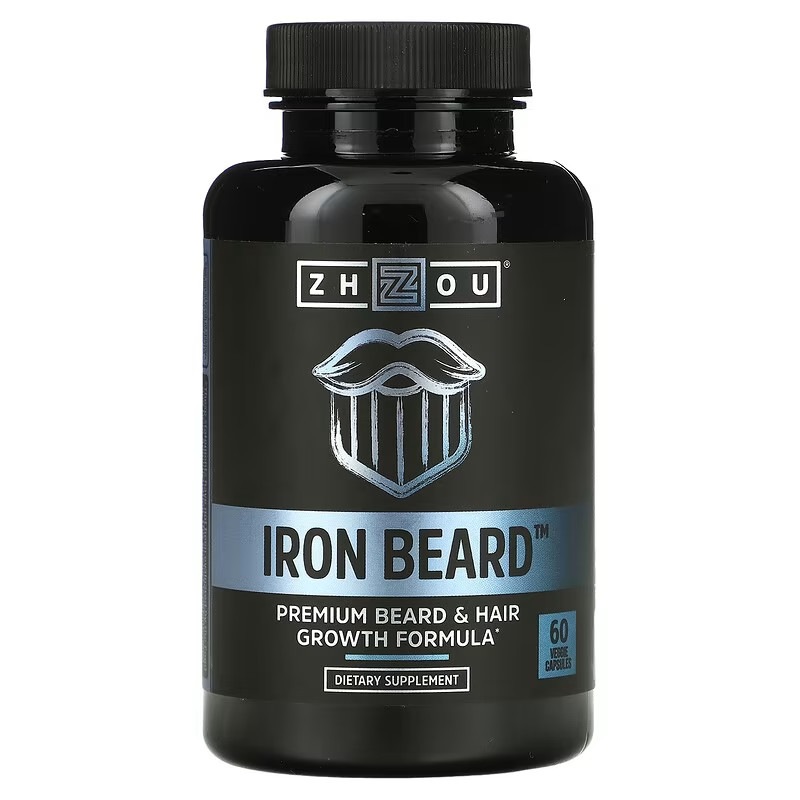 Zhou Nutrition　Iron Beard（アイアンビアード）ベジカプセル60粒