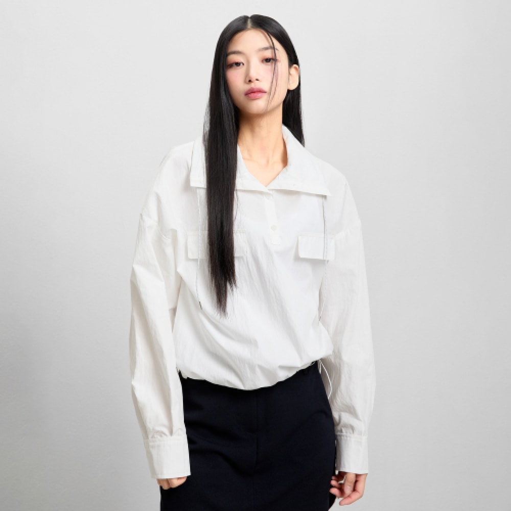 MIXXO ストリングアノラックシャツ_MIWYWF311C