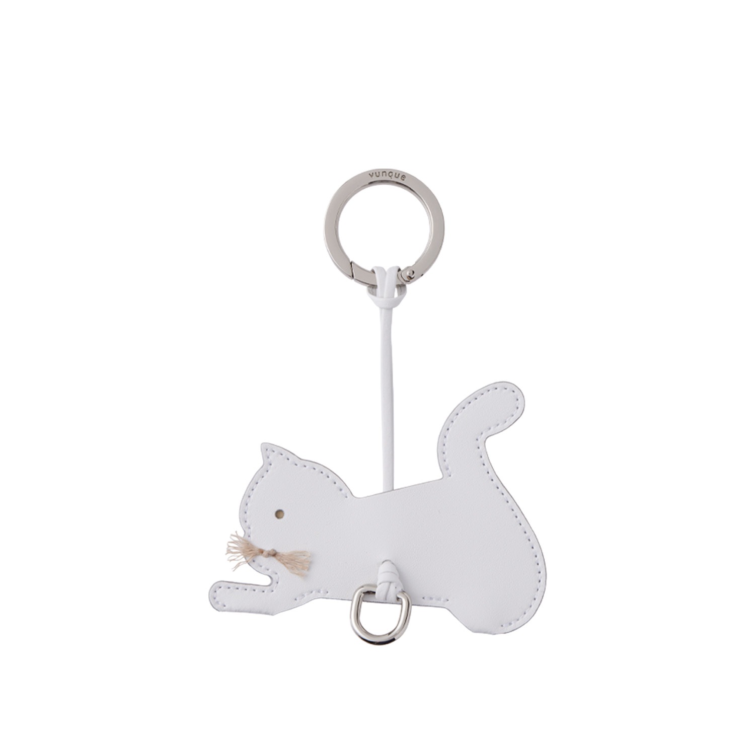 【VUNQUE】26SS HELLO KITTEN CHARM : WHITE