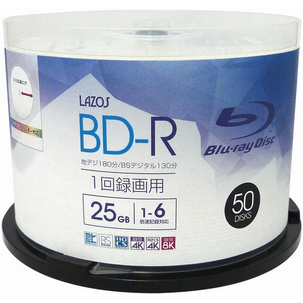 Lazos L-B50P [BD-R 6�{�� 50���g]