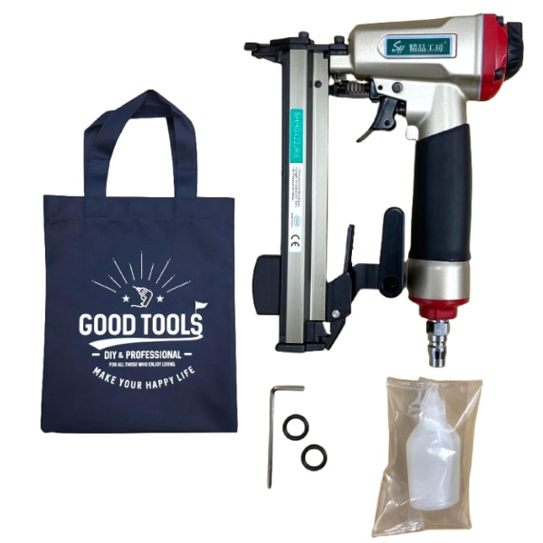 新型 エアタッカー SHHG422JRS 【オマケ付き】J線4mm ステープル エアー 新型 J線軽量型連射式 コンパクト SH3008 精品工房 正峰