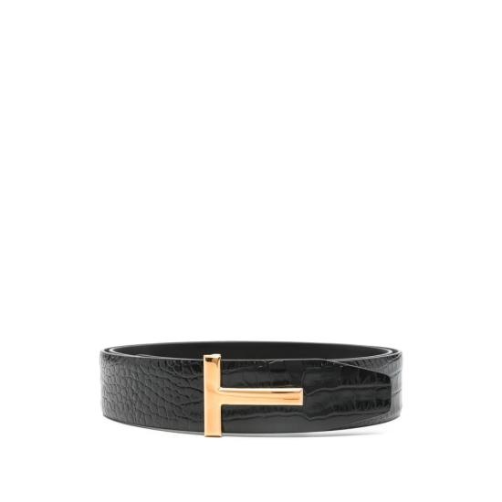 TOMFORD Men Belts LCL439G TB178 NAA BLACK