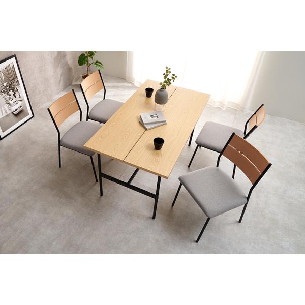 ダイニングテーブルセット 4人用 おしゃれ 北欧モダン 食卓 レトロ 洗練 コンパクト