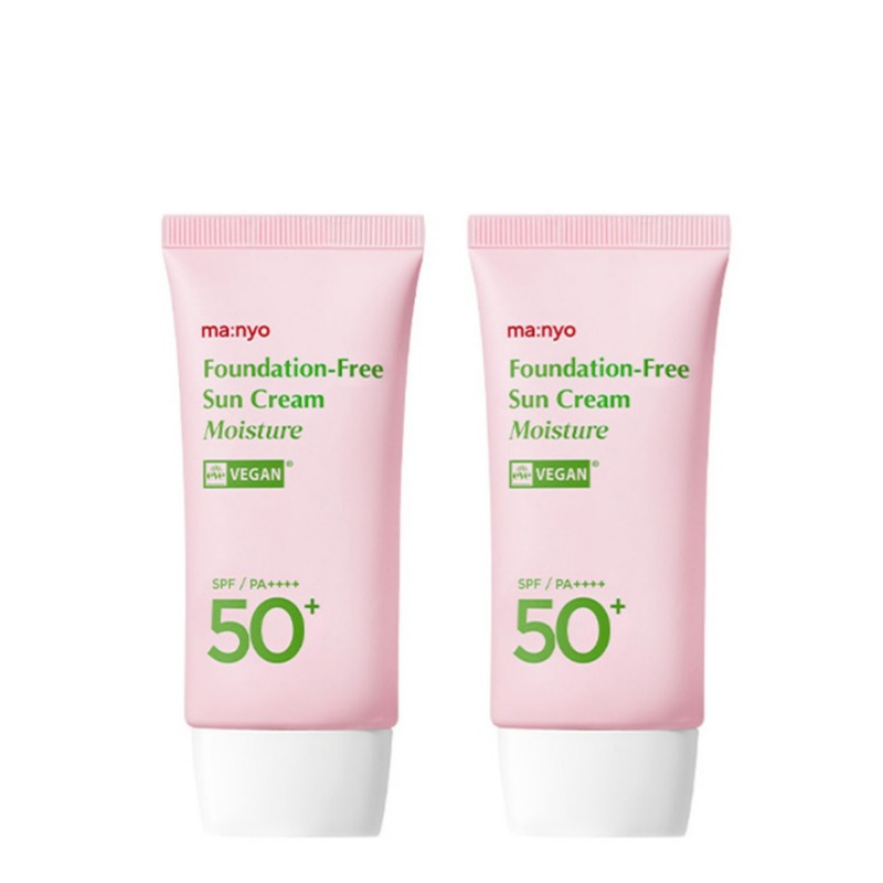 [1+1][韓国人気の日焼け止めクリーム]ファンデーションフリー日焼け止め モイスチャー SPF50+ PA++++ 50ml 韓国の日焼け止め 韓国人気ビューティー 日焼け止め