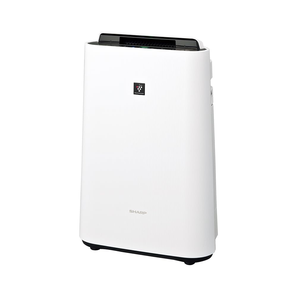 【Amazon.co.jp限定】 シャープ 加湿 空気清浄機 KC-S50W-W プラズマクラスター 7000 浮遊ウィルス 花粉 空気浄化 おすすめ畳数 13畳 加湿量 500mL/h