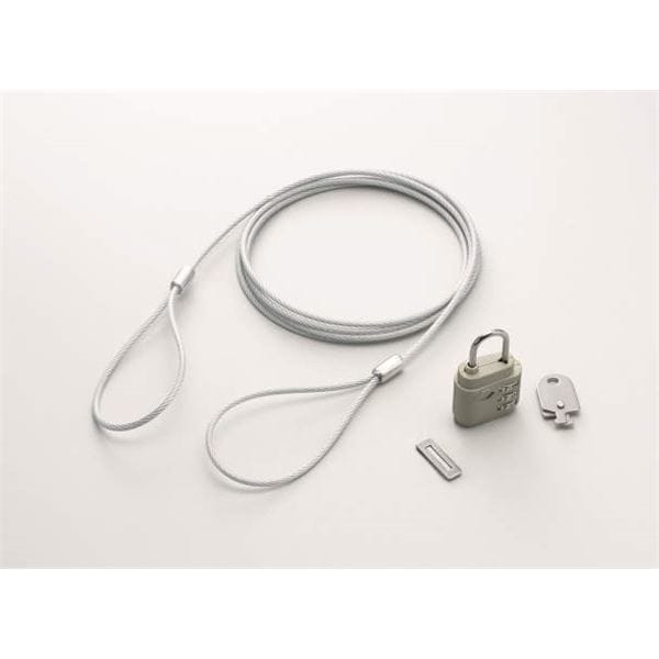 持出し防止ロック 直径3mm 長さ1.8m ダイヤル錠 MB-02NPT 5,294円