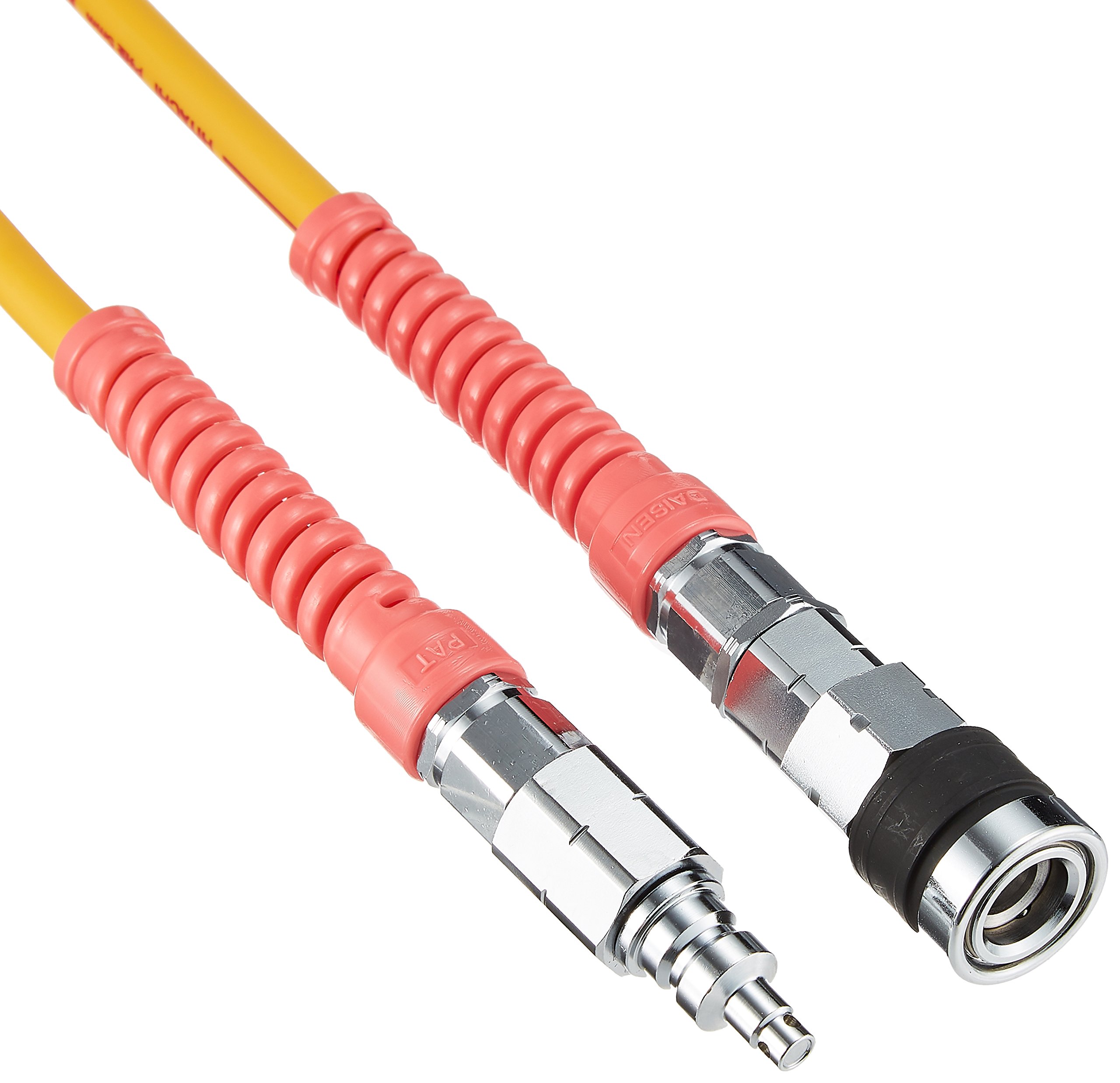 【最安値挑戦中】 HiKOKI(ハイコーキ) 高圧エアホース(ロックキャップソケット) 15m 普及タイプ 内径5mm パージプラグ付 0088-8249