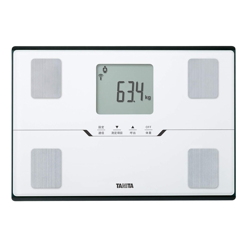 タニタ TANITA 体組成計スマートフォン通信対応エントリーモデルパールホワイトBC-768WH