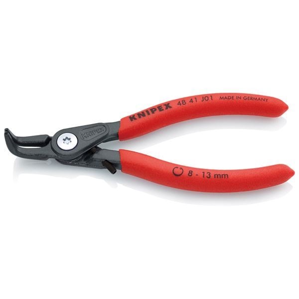 KNIPEX(クニペックス)4841-J01 穴用精密スナップリングプライヤー 曲(ストッハ
