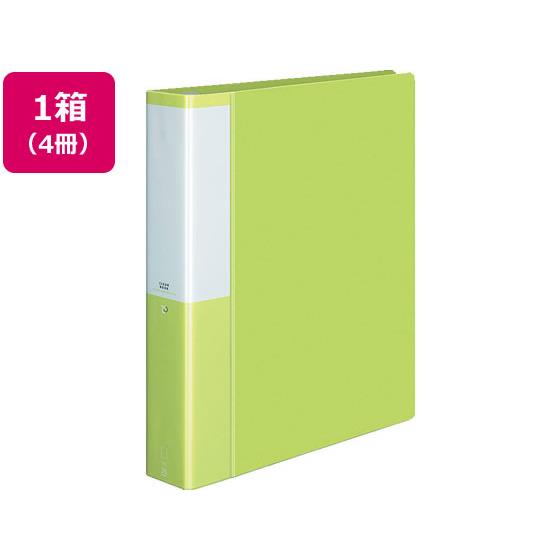 クリヤーブック POSITY差替式A4 30穴背幅53 ライトグリーン4冊 コクヨ P3ﾗ-L740NLG