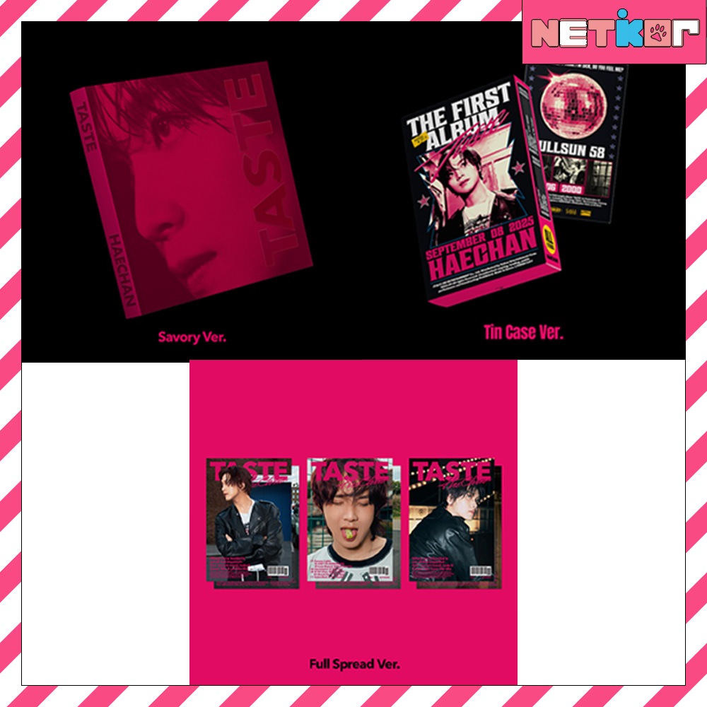3種セット(Savory1+Tin Case1+Full Spread1) HAECHAN (NCT) 正規１集アルバム TASTE 韓国チャート反映 当店特典 ヘチャン