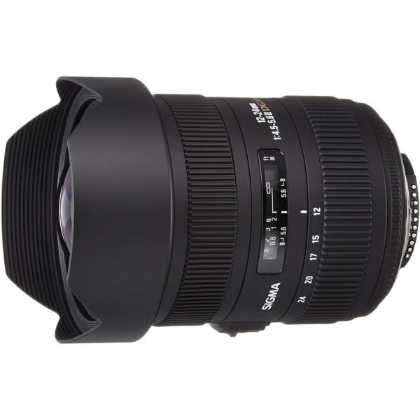 【中古】シグマ SIGMA 広角ズームレンズ 12-24mm F4.5-5.6IIDG HSM ニコン用 フルサイズ対応 204556