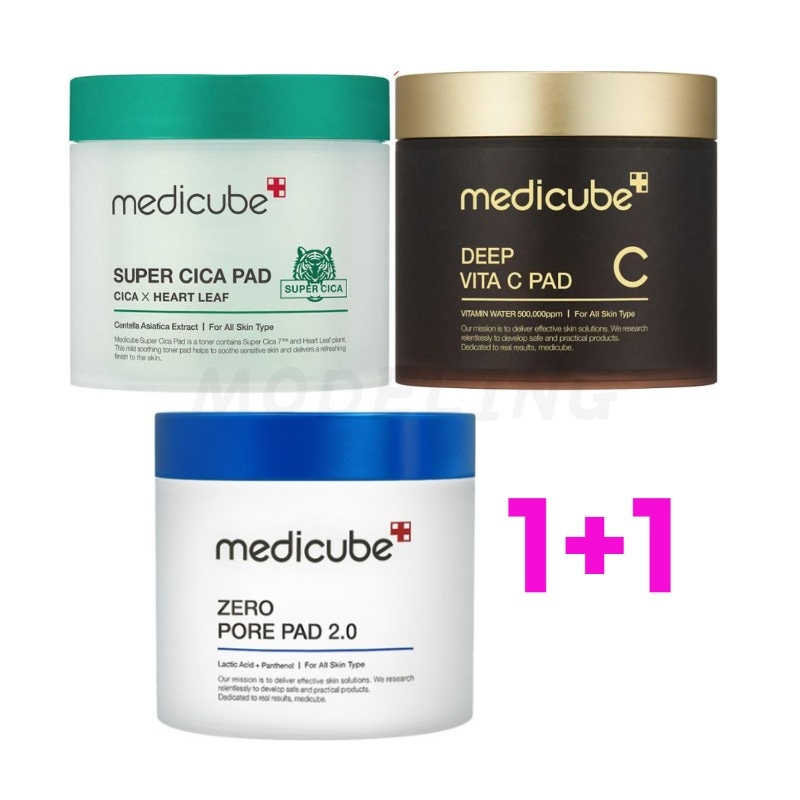 ゼロ毛穴パッド 2.0/スーパーシカパッド/ディープビタシーパッド(1+1)/毛穴完璧ケア/ゼロ毛穴パッド