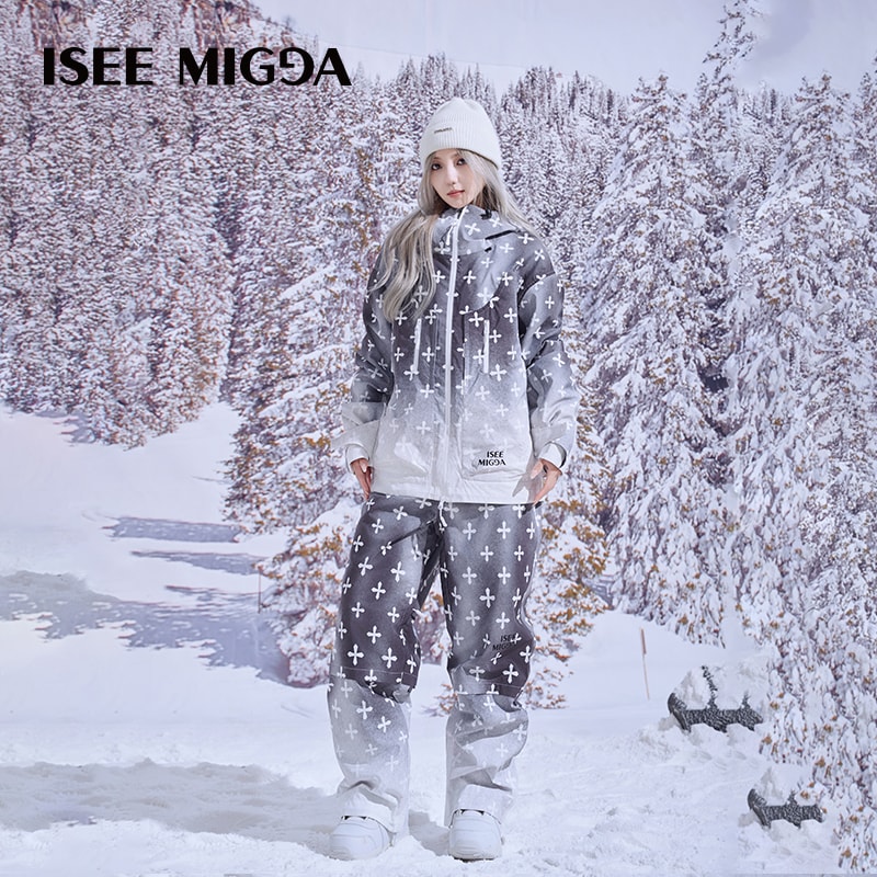 スノーボードウェア 2025-2026 上下セット レディース メンズ 防水20000mm スキーウェア スノボウェア ジャケット アウター パーカー ロングパンツ 男女兼用 防水 防寒