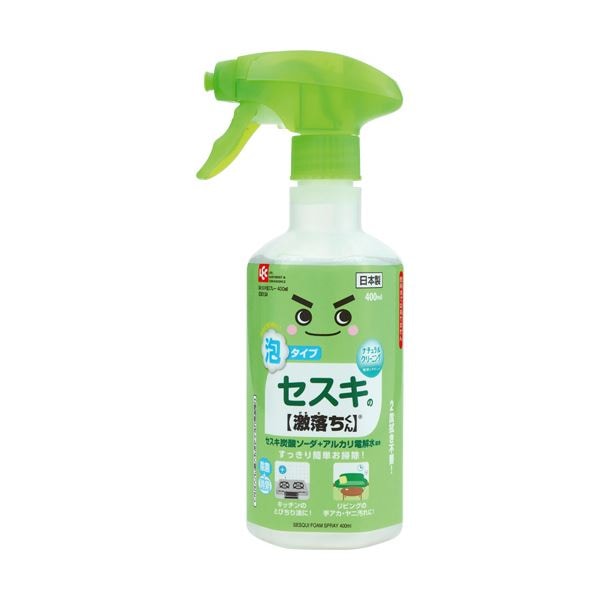 （まとめ）レック セスキ泡スプレー 400mlC00134 1本[x10セット]