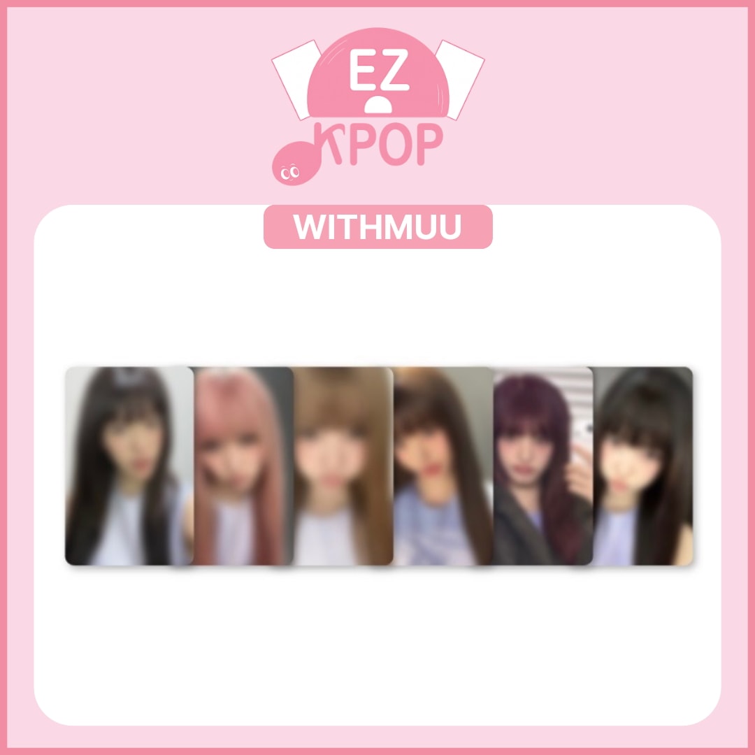 【6種セット】 IVE REVIVE+ WITHMUU 公式特典トレカ PHOTOCARD