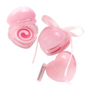 [新作](+ブラシ内臓)キャンディ ローリング ポット 2color #バレエコア エディション #01 pink frill 02 pink puff