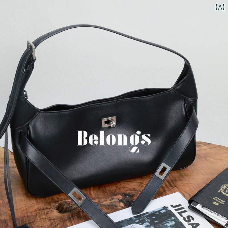 レディース　バッグ　カジュアル Zaoye 牛革 脇下 バッグ ショルダーバッグ ベル エア ショルダー 2025 春夏 レディースバッグ