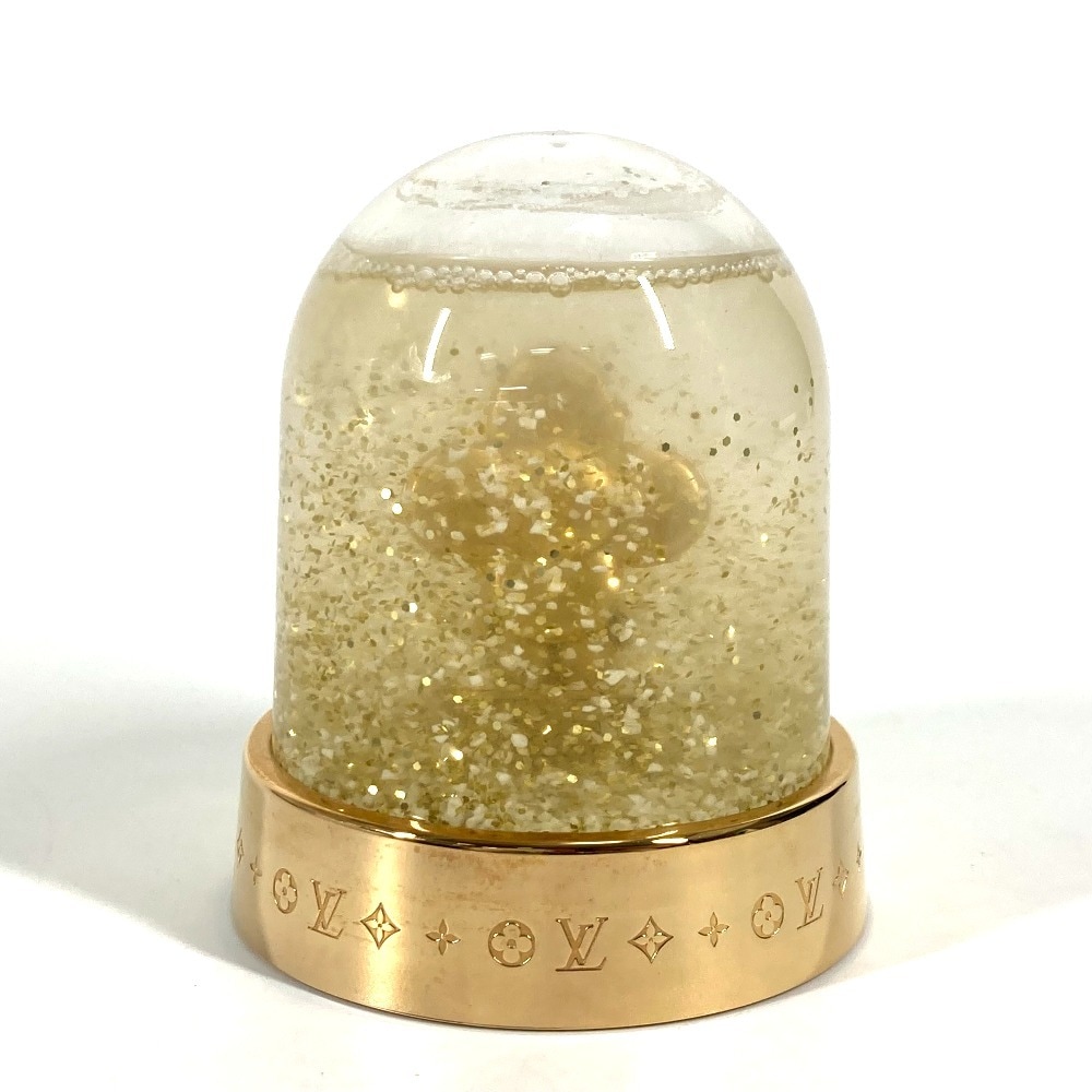 スノードーム GI0307 ヴィヴィエンヌ オブジェ インテリア ガラス ゴールド