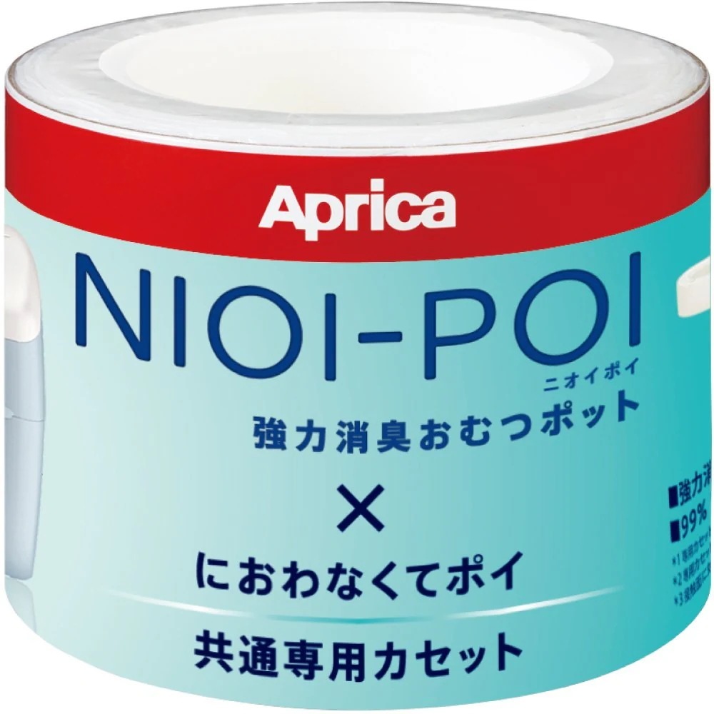 Aprica(アップリカ) 強力消臭紙おむつ処理ポット ニオイポイ NIOI-POI におわなくてポイ共通カセット 3個パック 671