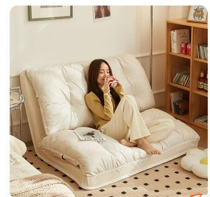 座椅子 ソファベッドリクライニング 省スペース家具クッション付き カウチソファ 折りたたみ椅子 コンパクト 椅子二人 一人暮らし かわいい 人気 ソファー リビング折り畳みソファーベッド両用母の日メガ