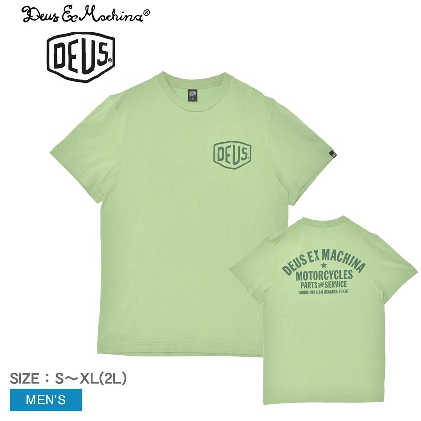 エクス マキナ TOKYO ADDRESS T_DMW41808R メンズ Tシャツ ウェア ウエア トップス 半袖 おしゃれ クルーネック ロゴ シンプル ワンポイント カジュアル