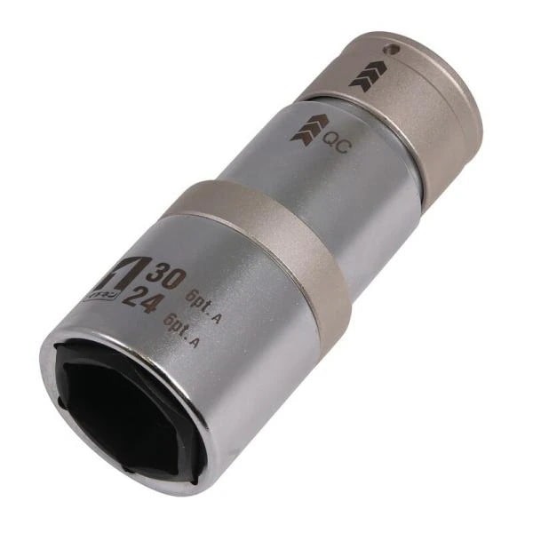 MUSTTOOL QCソケットインスラ6角 IM－4W2430I－6K 先端工具 ドリルアクセサリ ソケットビット