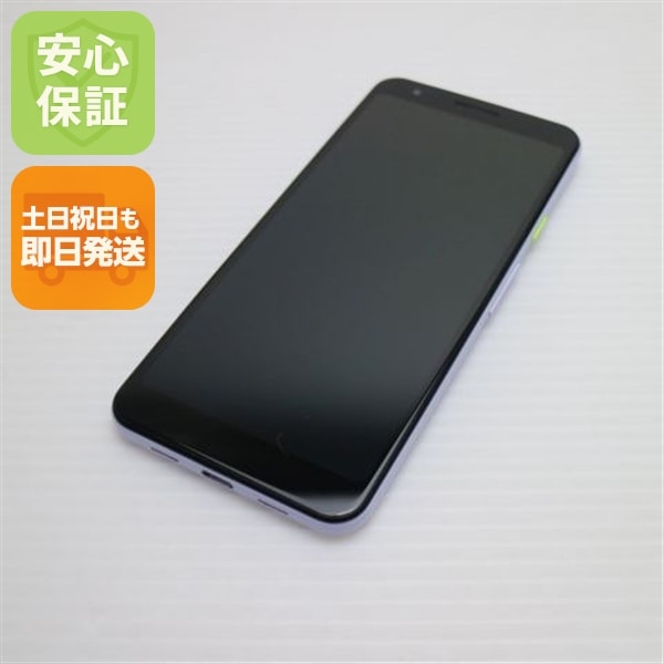 超美品 SoftBank Google Pixel 3a 64GB パープリッシュ スマホ 中古土日祝発送 即日発送 46