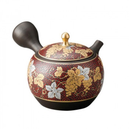 玉光赤粒山葡萄急須 230cc Y-67