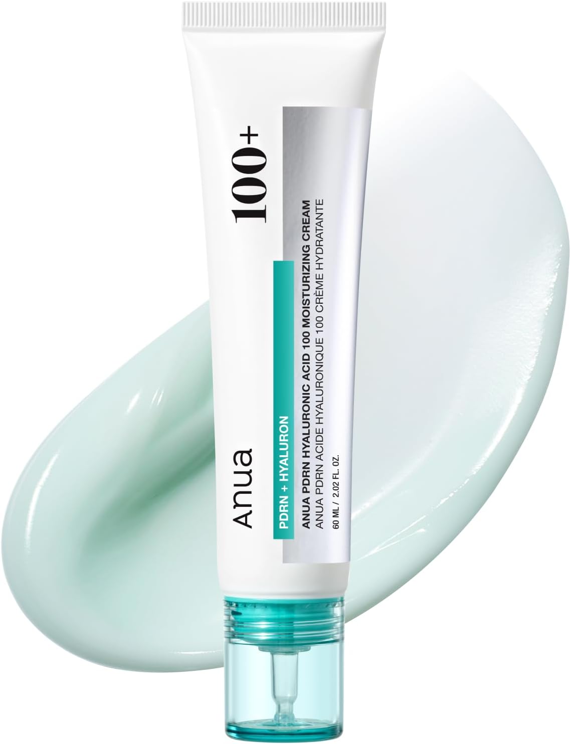 ANUA(アヌア)PDRNヒアルロン酸100モイスチャライジングクリーム 60ml 水分 肌キメ うるおい ツヤ 保湿 カサついた肌 乾燥肌 混合肌 PDRN hyaluronic acid mois